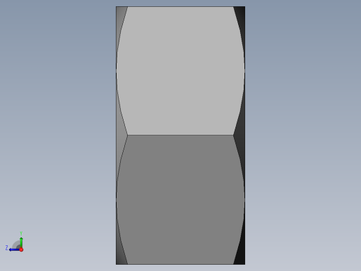 DIN 934 螺母-M7 Nut.SLDPRT右视缩略图