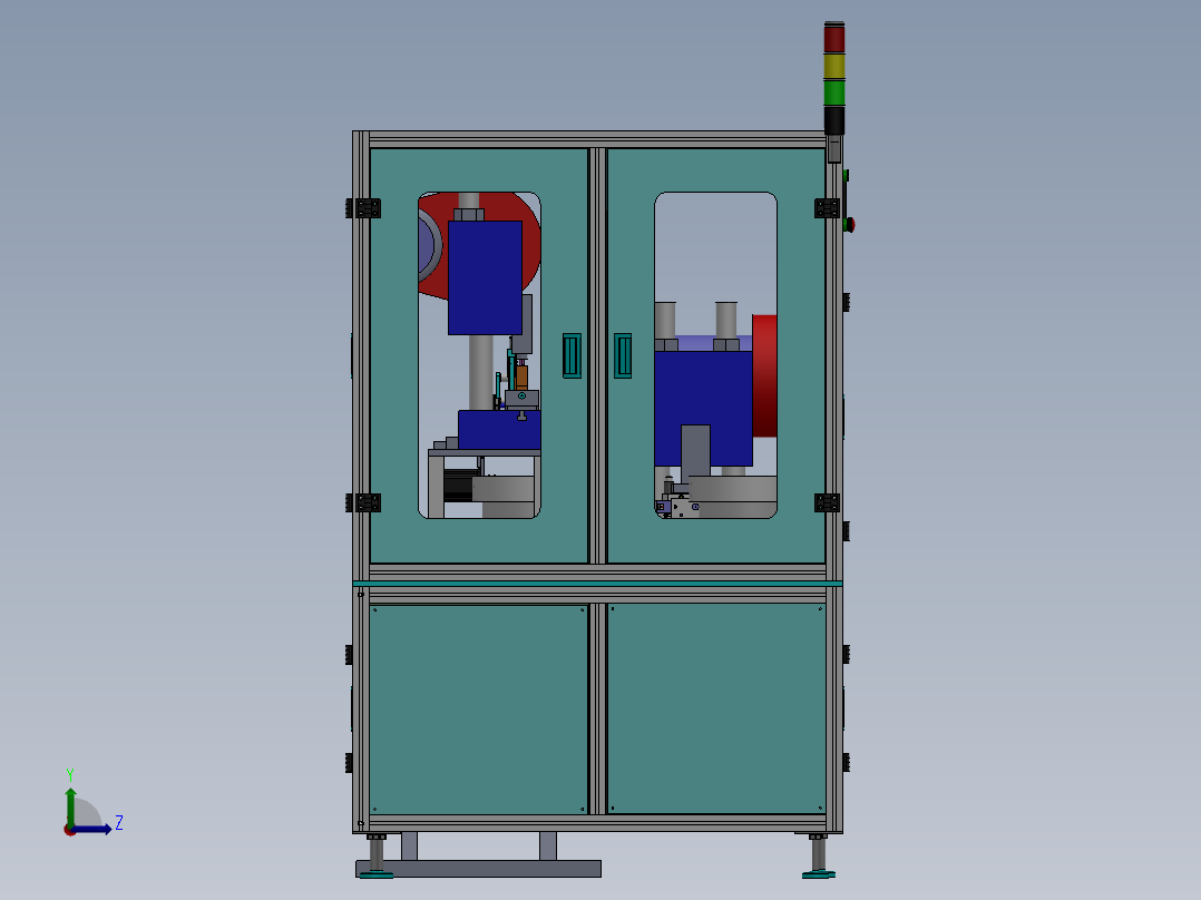 火花塞填充机左视图