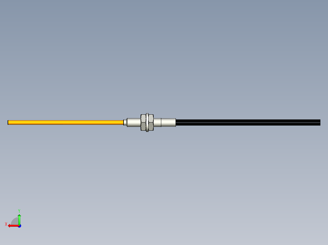 光纤元件漫反射型FR-D323-M后视图