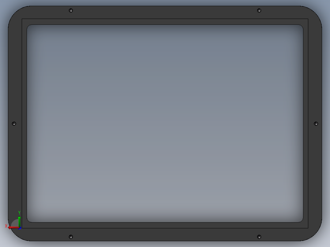 400X300塑料视窗后视图