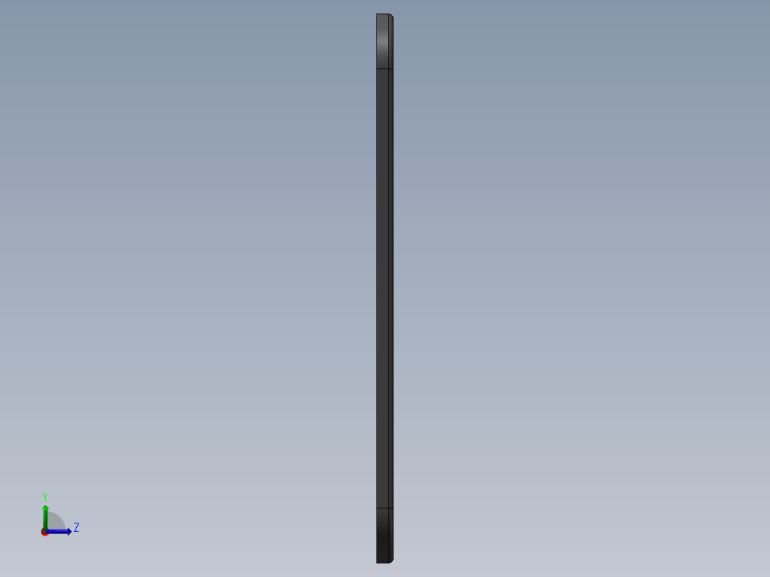 400X300塑料视窗左视图