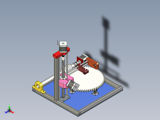 采用旋转技术的2.5D打印机