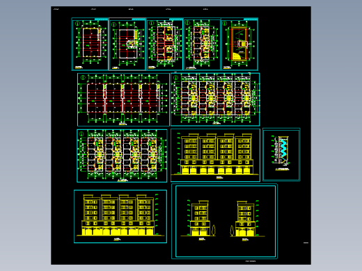 住宅楼建筑平面图