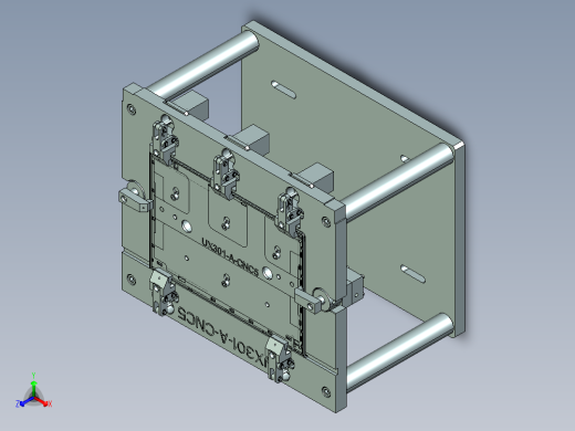 UX301-A-笔记本CNC工装夹具三维模型CNC5-7-15