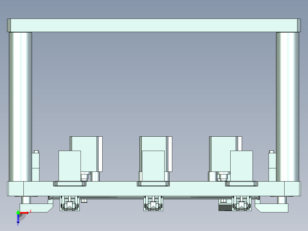 UX301-A-笔记本CNC工装夹具三维模型CNC5-7-15俯视图