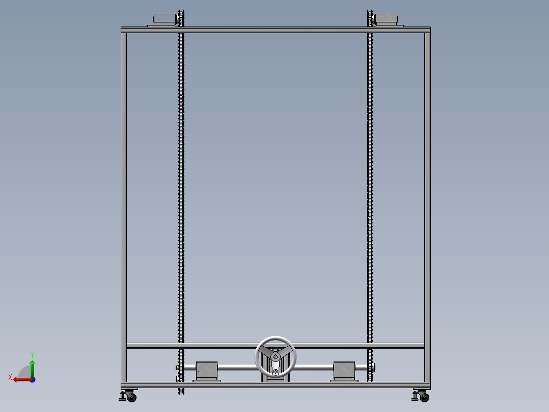 大型起重机sw18后视图