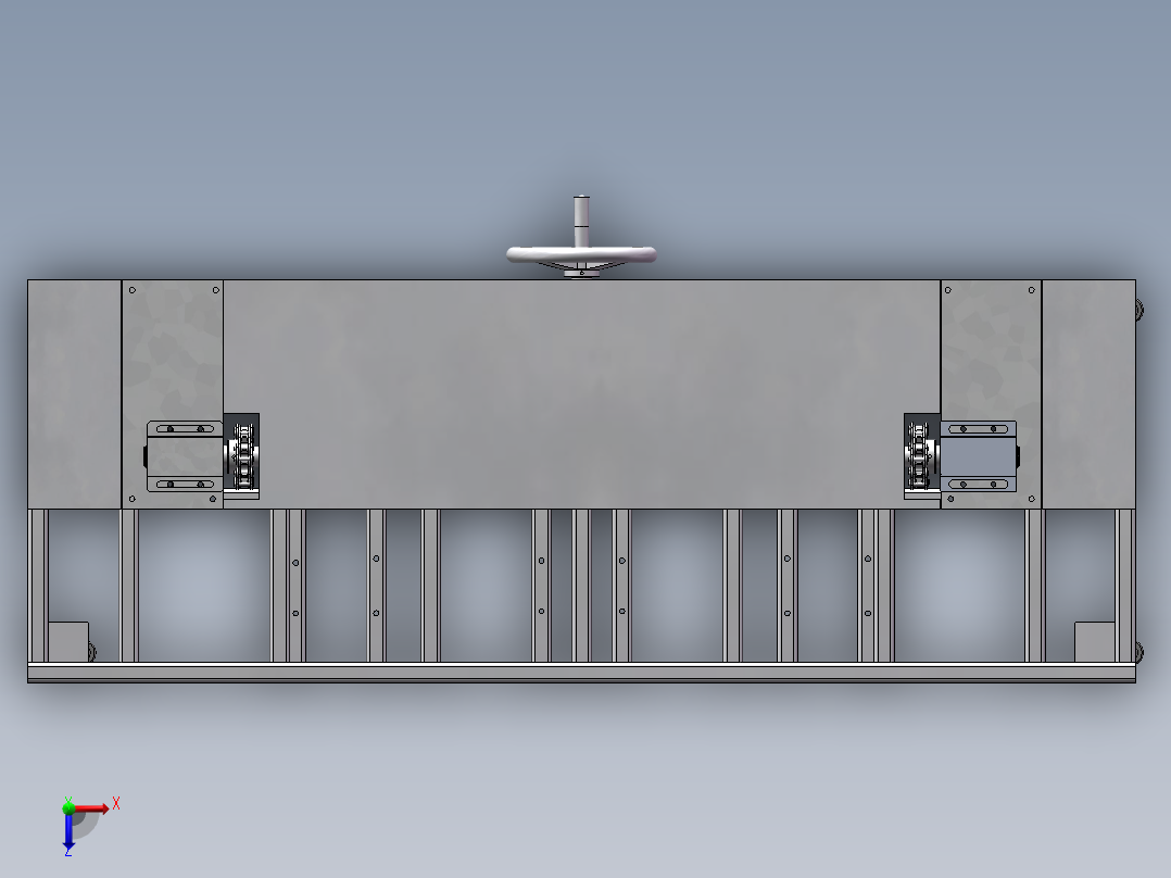 大型起重机sw18俯视图