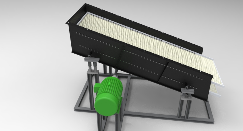 破碎筛分装置的设计与仿真creo5.0.zip