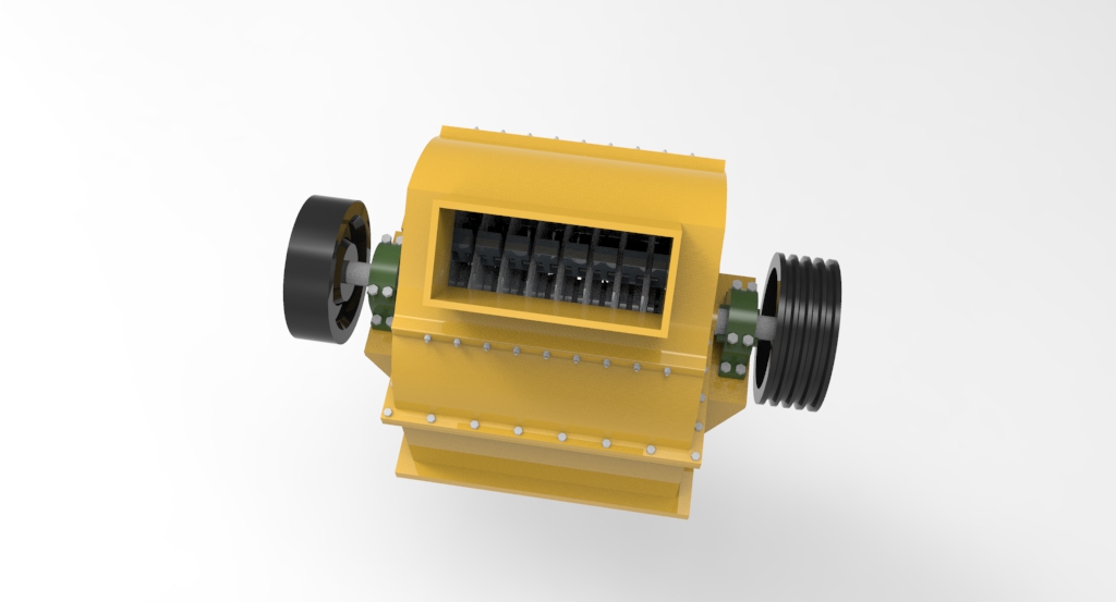 破碎筛分装置的设计与仿真creo5.0.zip