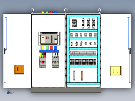 仿威图直流接触器控制柜前视缩略图