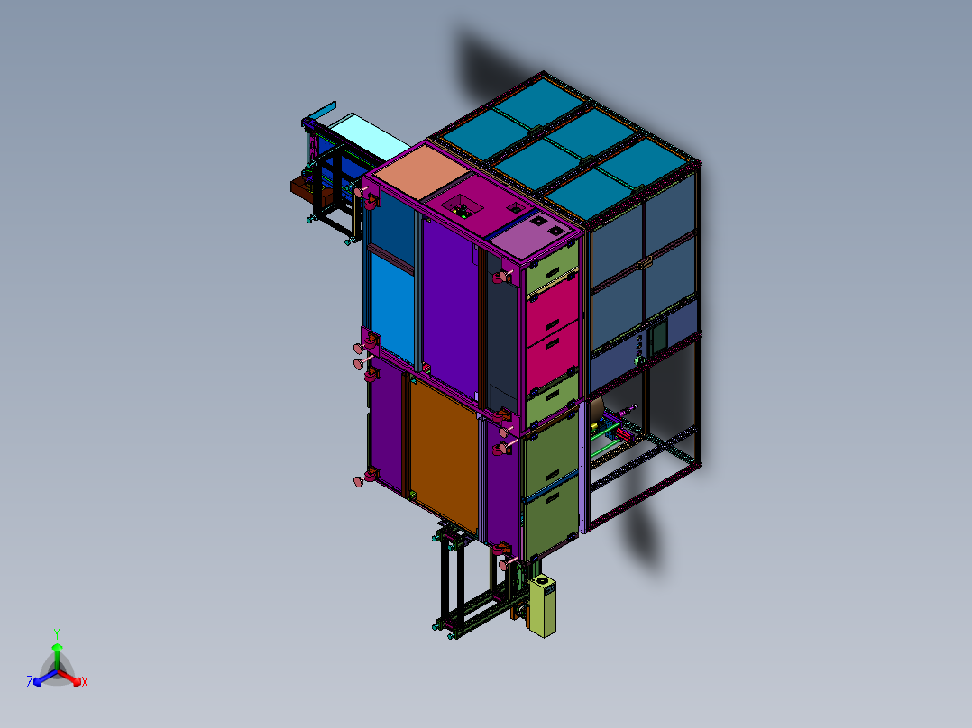 打磨机齿轮箱全自动装配设备
