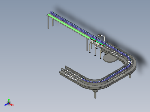 洗衣液生产流水线