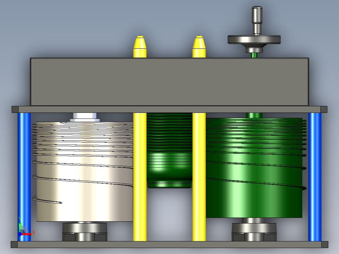 碗分离机前视图