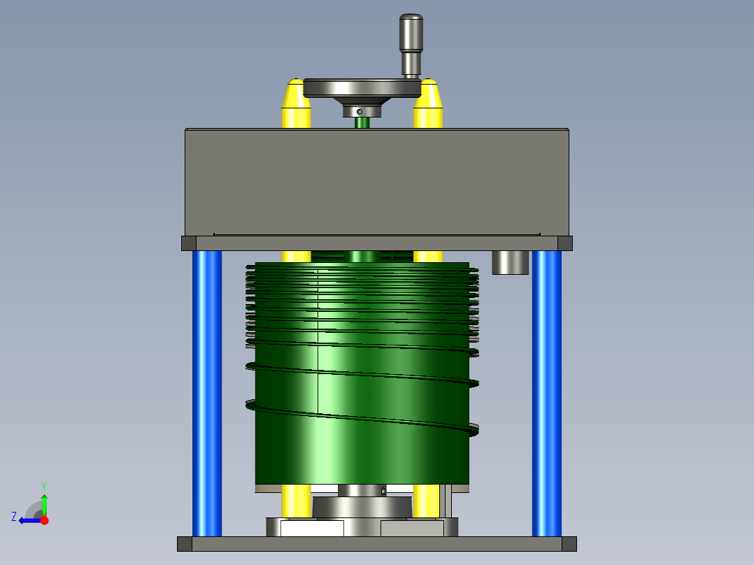 碗分离机右视图