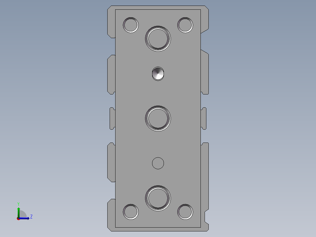 气缸TCM12x40S左视图