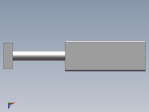 气缸TCM12x40S俯视缩略图