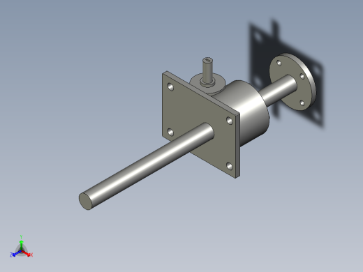 25T正方向300行程-丝杆升降机