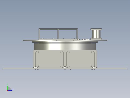 舞台汽车旋转展台左视缩略图