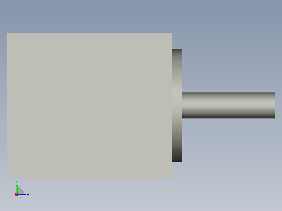 雷赛电机28CM006左视图