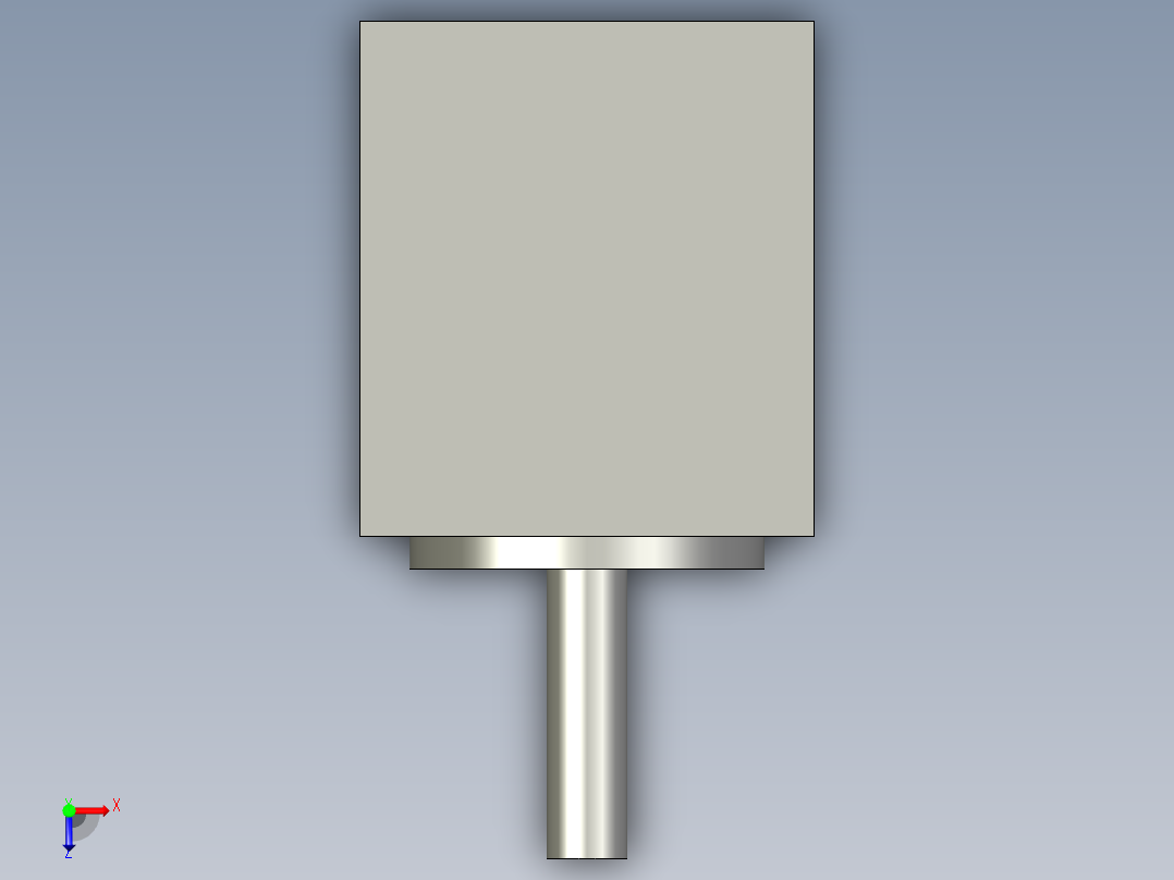 雷赛电机28CM006俯视图