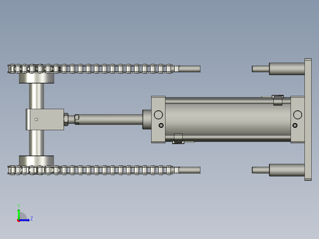 气缸提升组件(0719)20220807左视图