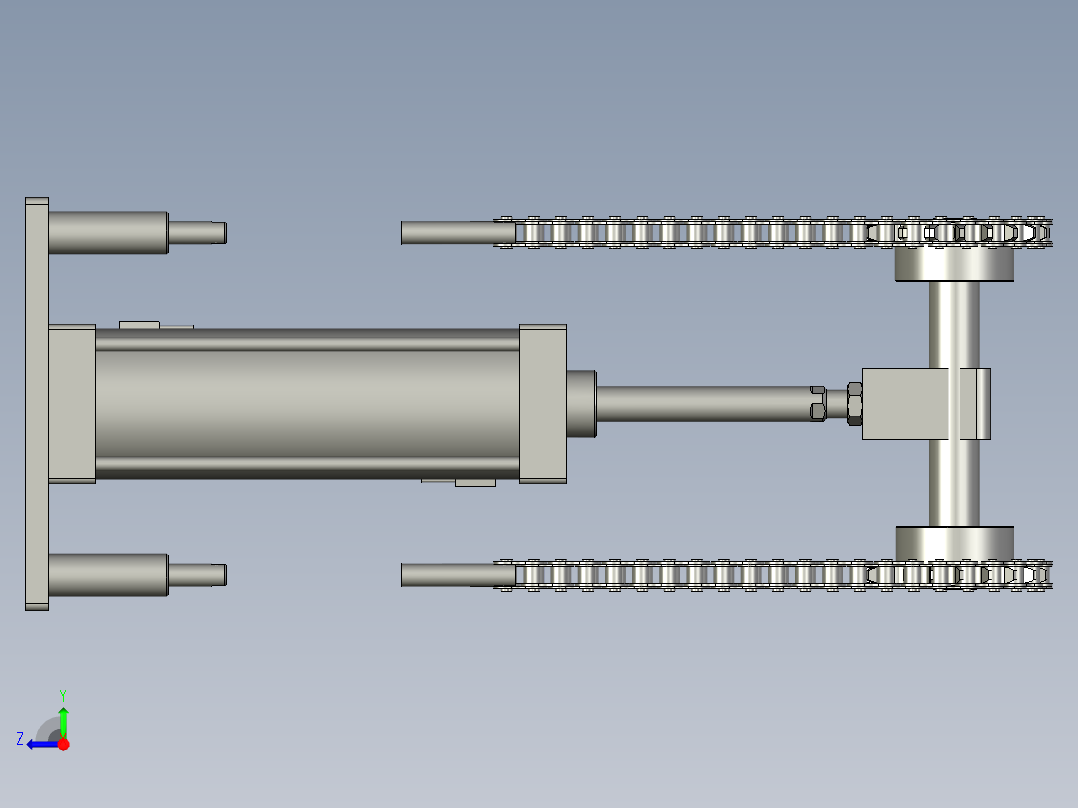 气缸提升组件(0719)20220807右视图