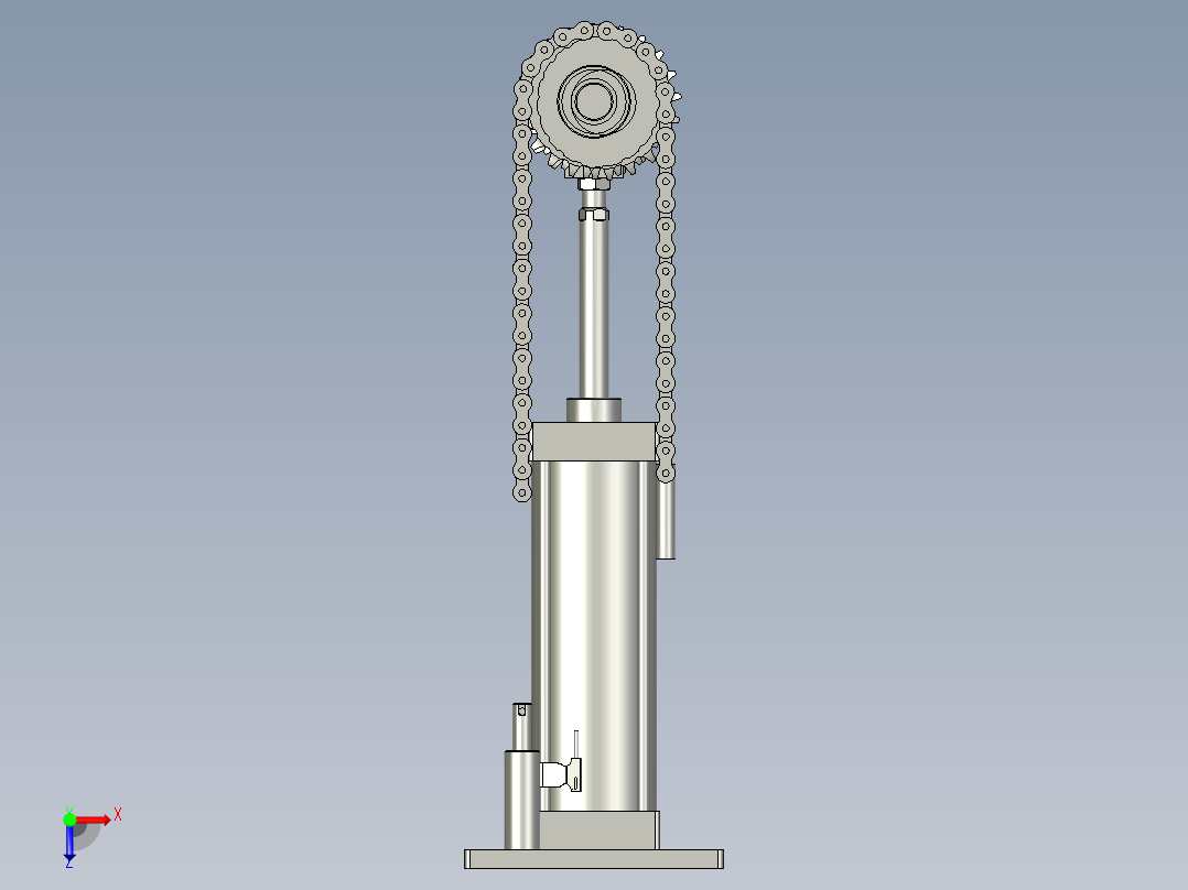 气缸提升组件(0719)20220807俯视图