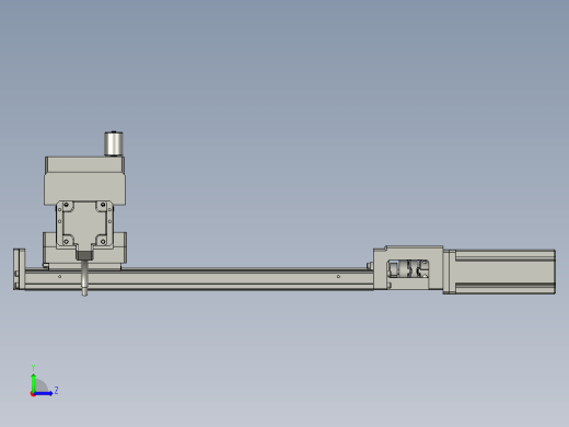 贴胶压带组件左视缩略图