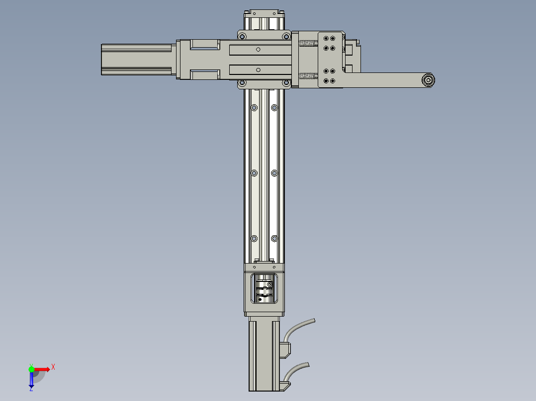 贴胶压带组件俯视图