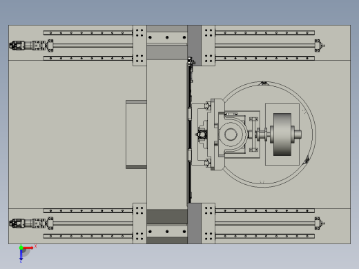 中小型电机试验装置俯视缩略图