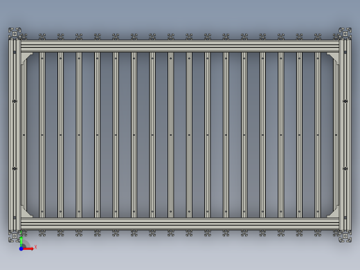 料仓支架组件前视缩略图