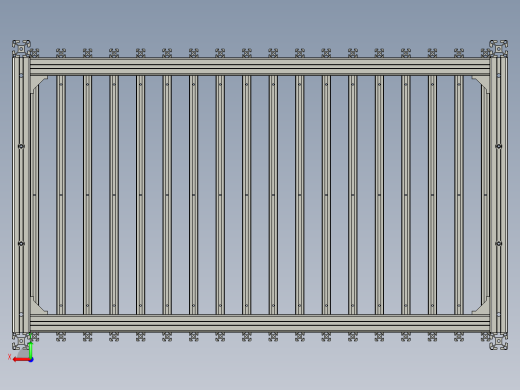 料仓支架组件后视缩略图