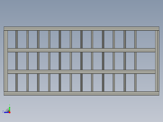 料仓支架组件右视缩略图