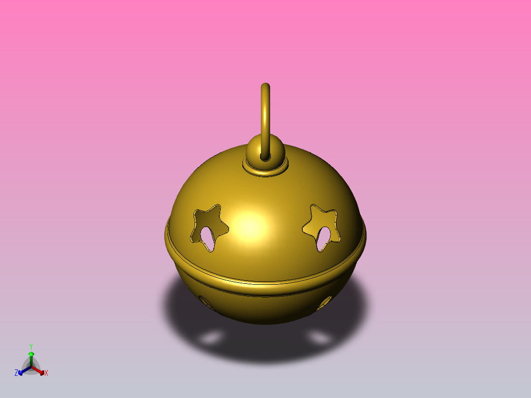 铃儿响叮当正等轴测图