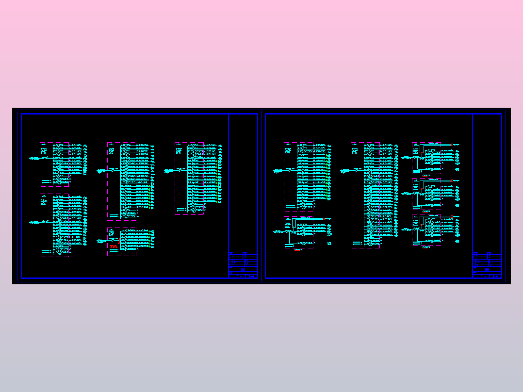 娱乐宾馆工程平面图