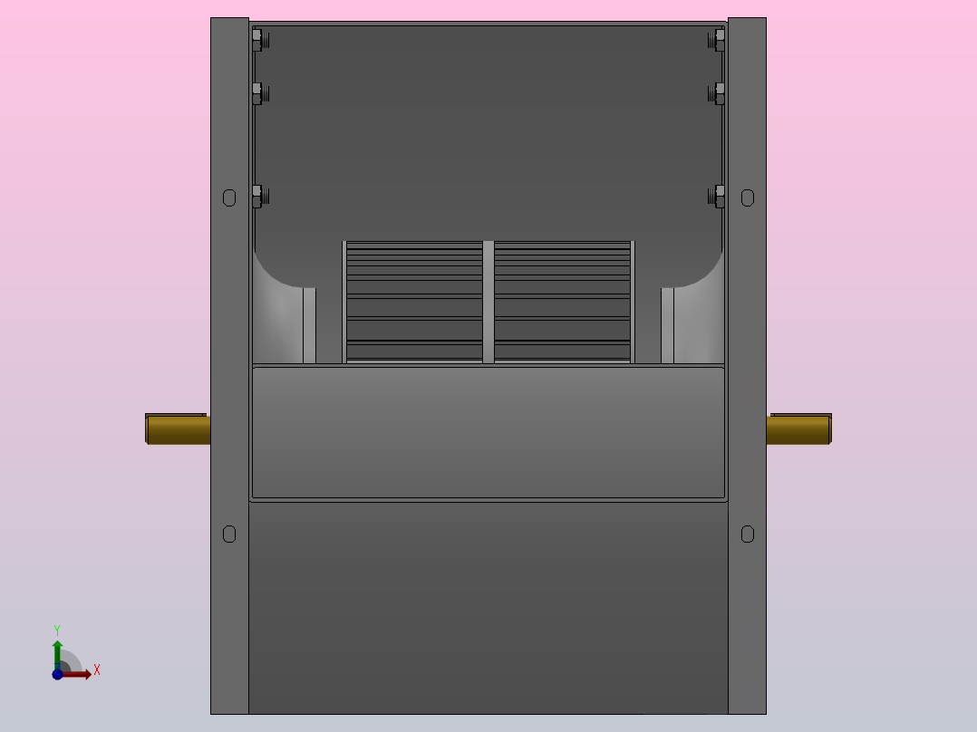 SYD-K离心风机[SYD400 K]亿利达右视图