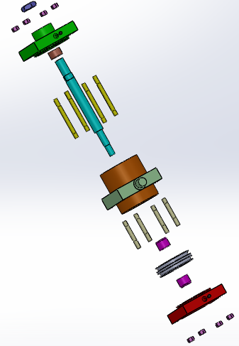 双作用气动缸（拉杆-耳轴安装）160x40x120mm缩略图