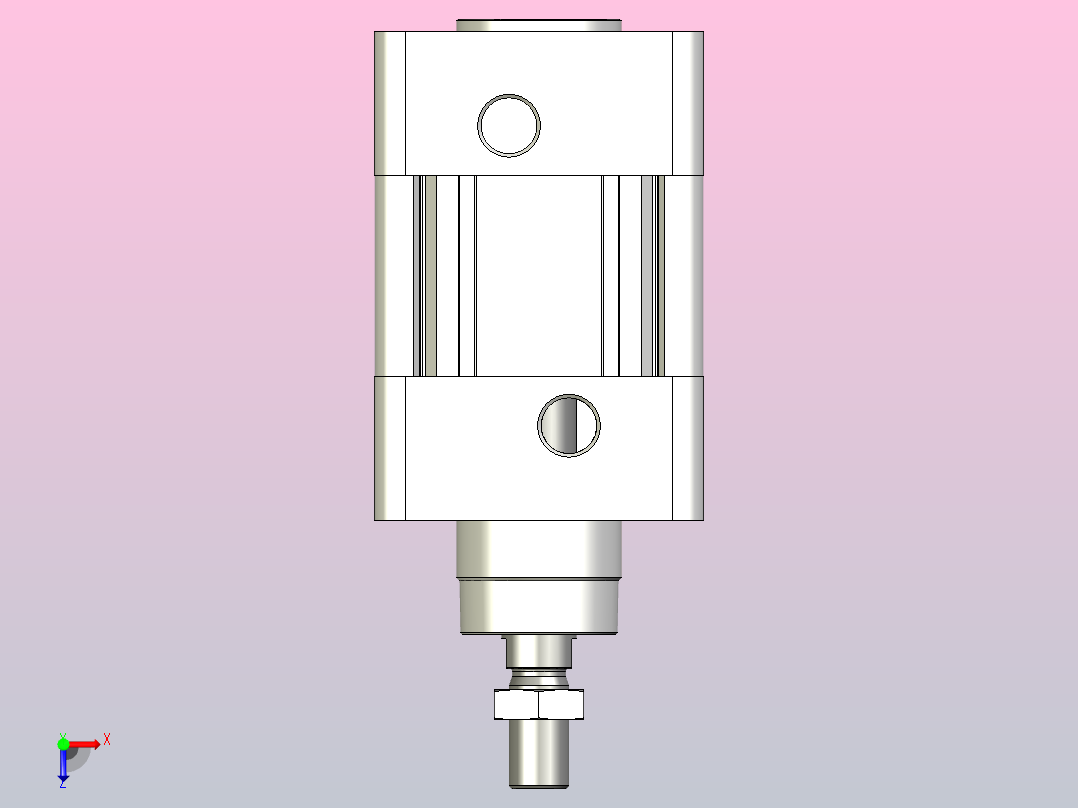 FESTO气缸DSBC-100-25-PPSA-N3---_0_俯视图