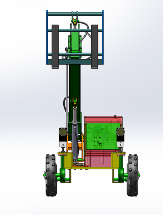 叉装机结构及其液压系统设计（SW+CAD+说明书）缩略图