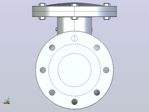 H44H-16钢制旋启式止回阀[H44H-16]100后视缩略图