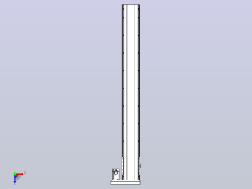 日规模组半封闭丝杆TPA-HNR-202D-2510C-L1650-ML-C-P75-N3俯视缩略图