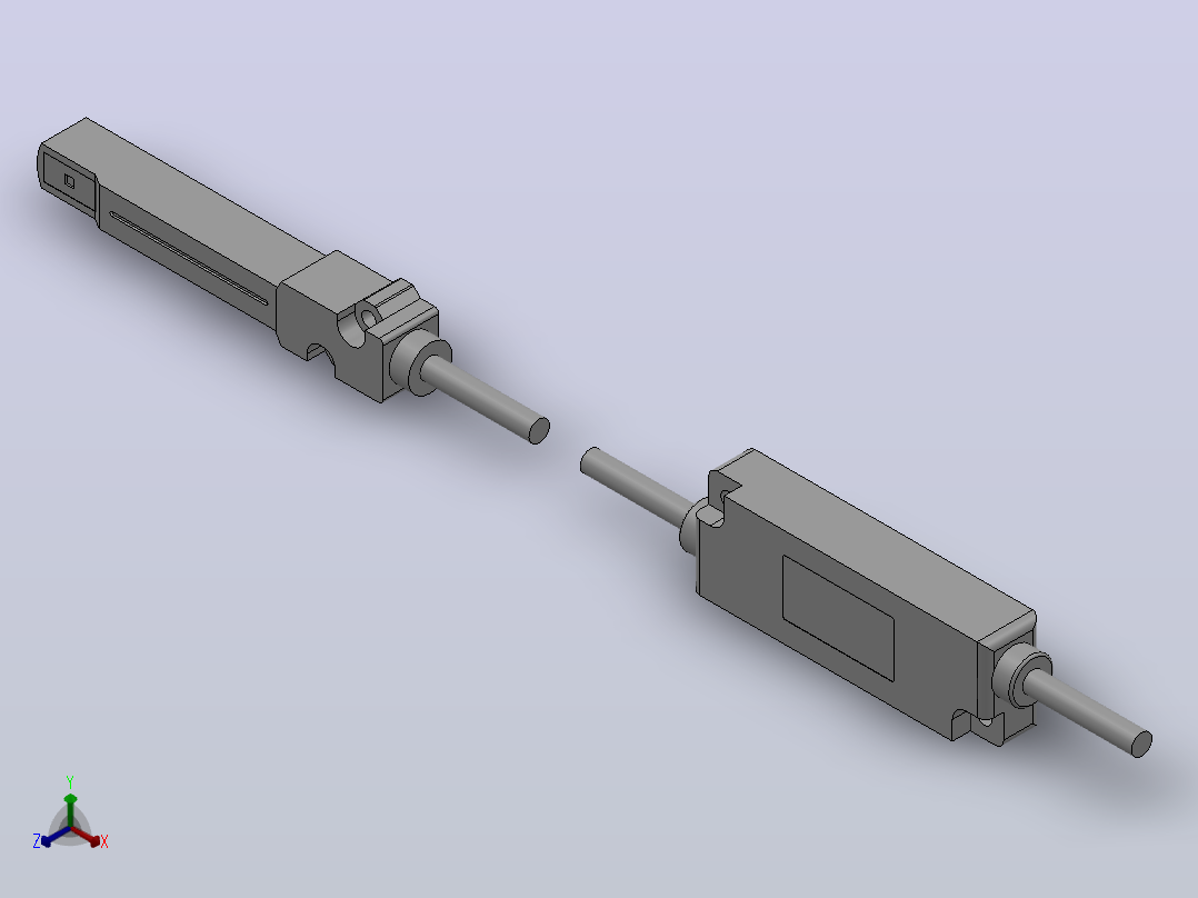 IZD10 静电感应器[IZD10-110]正等轴测图
