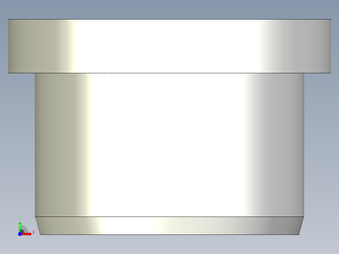 标准的导向衬套，A &amp; B型-具有所有配置的Solidworks零件前视图