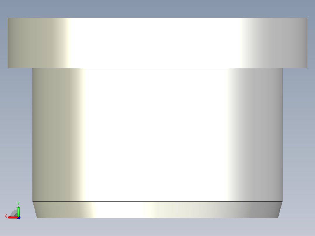 标准的导向衬套，A &amp; B型-具有所有配置的Solidworks零件后视图