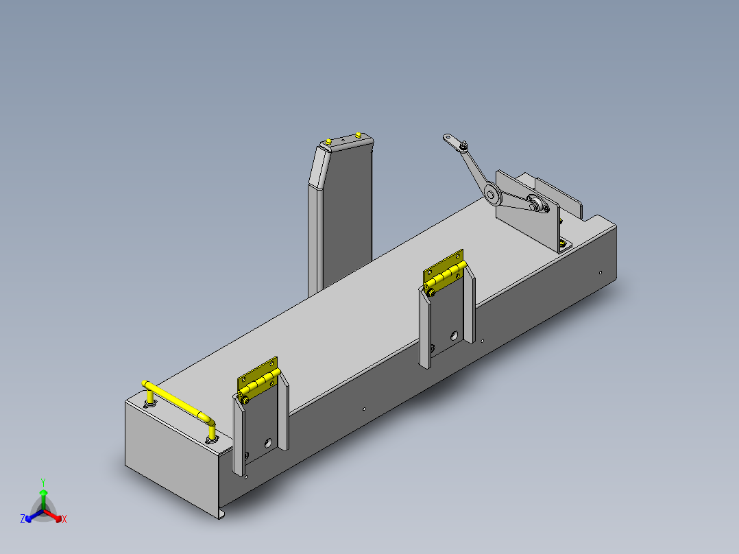 驱动部位的维护机构