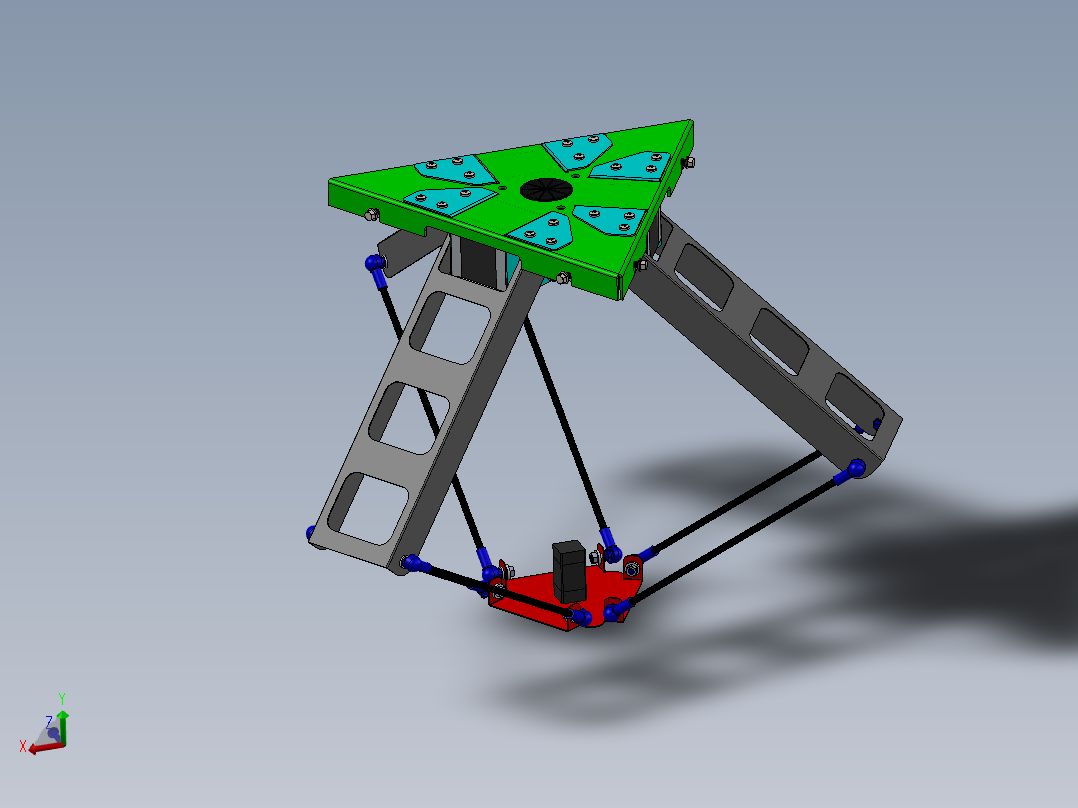 并联机器人delta-parallel-robot-1 SW
