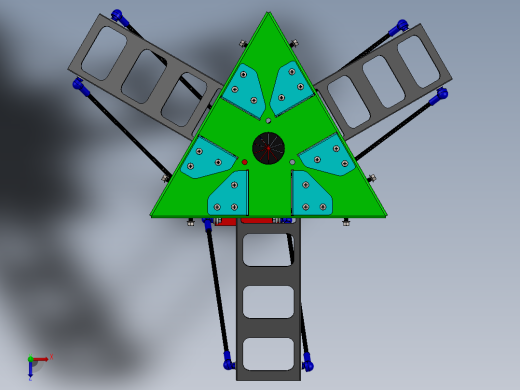 并联机器人delta-parallel-robot-1 SW俯视缩略图