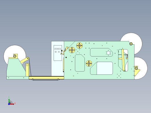 热熔胶涂布机sw12可编辑前视缩略图