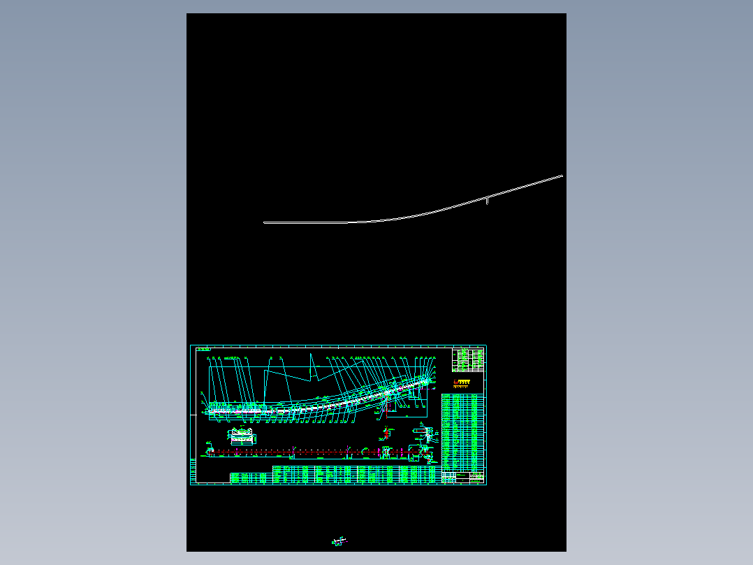 上筛分皮带机总图新图