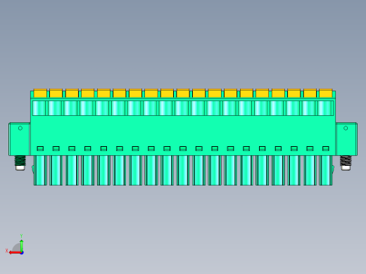 DEGSON 15EDG（公头） 3.5mm 螺钉锁紧，插拔式接线端子 FullPack-15EDGKDM-3.5-19P-14-00AH后视缩略图